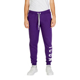 Icon Purple Cotton Joggers Workout Pant -   -  Icon.